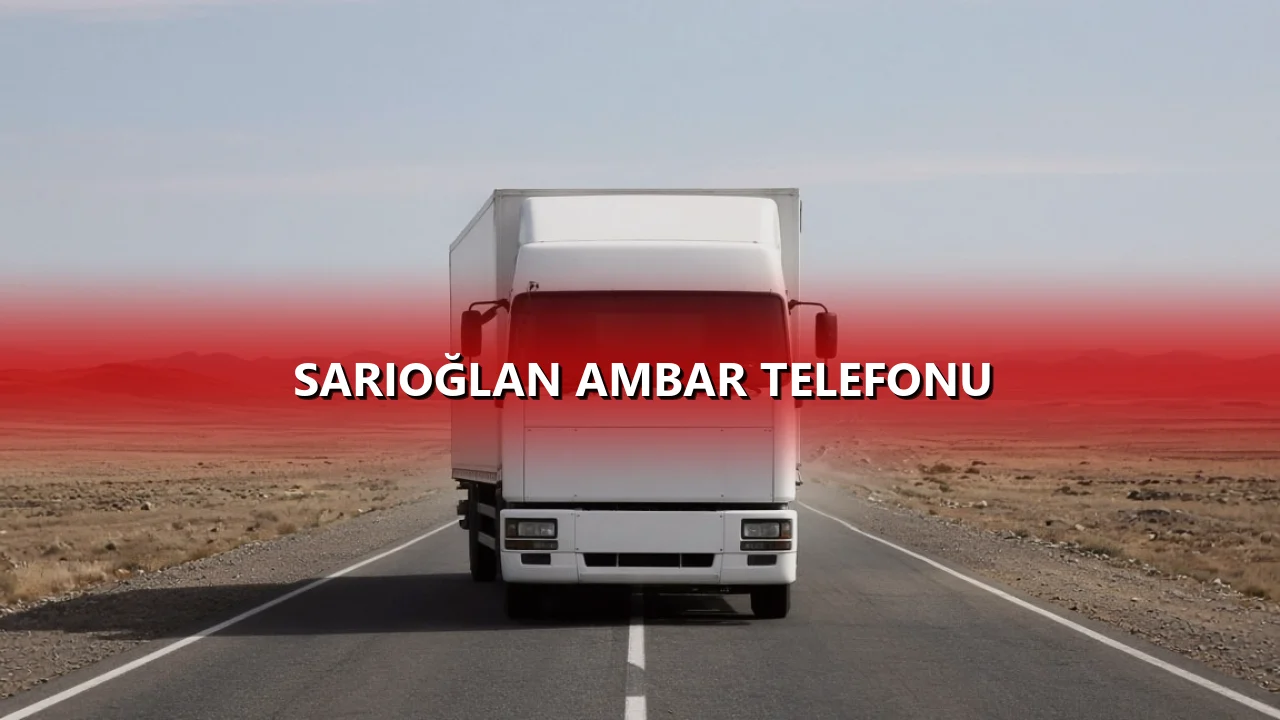Sarıoğlan Ambar Telefonu