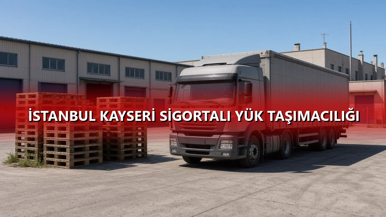 İstanbul Kayseri Sigortalı Yük Taşımacılığı